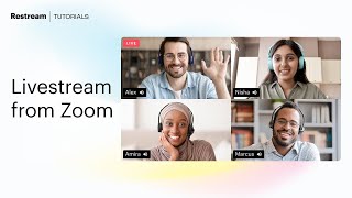 How to Live Stream Zoom Meetings [upl. by Rehptosirhc]