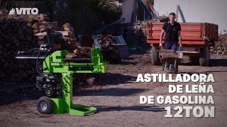 Astilladora de leña de gasolina 12 ton  VITO [upl. by Adiell]