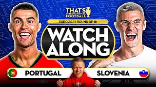 PORTUGAL vs SLOVENIA LIVE EURO 2024 with Mark GOLDBRIDGE LIVE [upl. by Scarlett486]