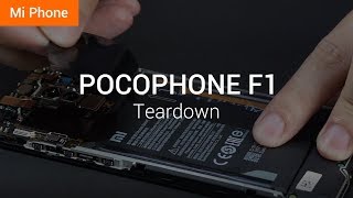 POCOPHONE F1 Teardown  Take a ride with the MasterOfSpeed [upl. by Ojimmas]