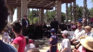 Riverside Concert Band plays Army theme song [upl. by Mannos781]