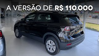 NOVO VW TCROSS SENSE 2023  O TCROSS DE ENTRADA [upl. by Eiramaneet20]