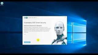 Установка и активация ESET NOD32 [upl. by Sew962]