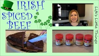 Welcome To My Kitchen IRISH SPICED BEEF [upl. by Calandra545]