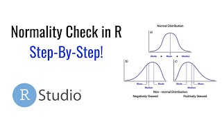 Normality Tests in R [upl. by Rolland]