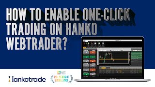 How to enable oneclick trading on Hanko WebTrader [upl. by Wilmer]