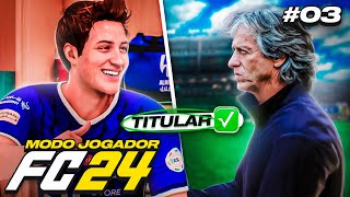 VIREI TITULAR JUNTO COM O NEY COM APENAS 18 ANOS OBRIGADO JJ  MODO CARREIRA JOGADOR EAFC 24Parte 3 [upl. by Ikkaj570]