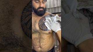 Rock tattoo 500 me😜😜😜youtubeshorts shortsvideo shorts short rock therock [upl. by Oikim]