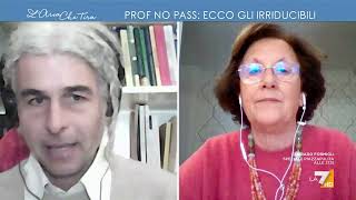 Il docente No Vax Davide Tutino contro lepidemiologa Stefania Salmaso quotNon mi permetto di [upl. by Avaria]