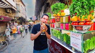 First Time in Syria 🇸🇾 14Hour SYRIAN STREET FOOD Tour in Damascus [upl. by Kassia144]