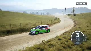 EA WRC Game play XBOX Series X 1080px60fps onboard and helicopter cam [upl. by Glasgo]