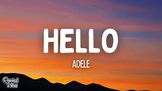 Adele  Hello Lyrics [upl. by Puglia]