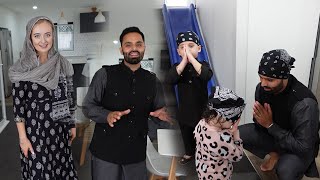 A LOVELY SUNDAY VLOG WITH FAMILY AND KIDS  Wearing Clothes From INDIA [upl. by Tarkany]