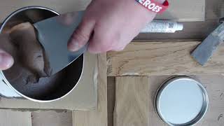 How to use Morrells Wood Filler with Ultimate Floor Care [upl. by Hamirak]