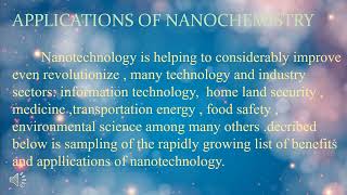 Nanochemistry [upl. by Nodnar]