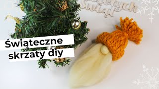 Skrzat gnom makramowy na choinkę Macrame gnomes diy [upl. by Eniladam627]