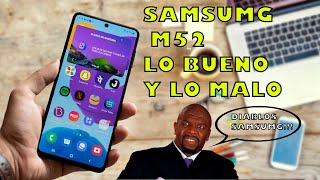 samsung galaxy m52 5g ¿Realmente vale la pena comprarlo  samsung m52 5g [upl. by Boni374]