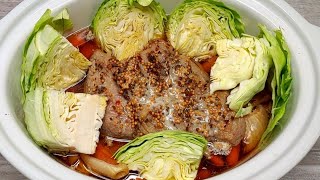 Corned Beef with Cabbage Crockpot Recipe [upl. by Halimaj]