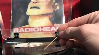 Best way to fix skipping vinyl records toothpick method [upl. by Uttica]