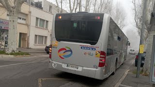 Envia Mercedes Citaro Facelift EEV  Ligne 4 destination CC La Plaine de Montmajour [upl. by Aizat350]