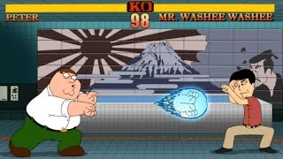 Peter Griffin VS Mr Washee Washee  Family Guy [upl. by Rawde]