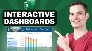 📊 How to Build Excel Interactive Dashboards [upl. by Dloreh]