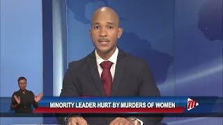 Minority Leader Hurt By Murders Of Women [upl. by Johnathon]