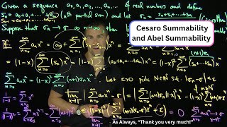 Cesaro Summability Implies Abel Summability [upl. by Raskin189]