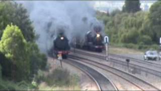 Great Steam Train Race 2010 [upl. by Ernestus567]