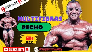 Entrenamiento de pecho con el sistema multifibras en series gigantes… [upl. by Davie]