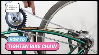 How To Tighten Bike Chain [upl. by Serrano]