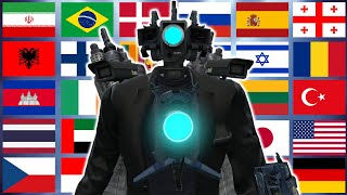 Skibidi Titan Cameraman in 70 Languages Meme [upl. by Cory93]