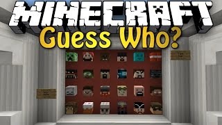 NEW Minecraft Minigame Guess Who w AntVenom [upl. by Emsoc922]