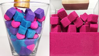 Very Satisfying and Relaxing Compilation 159 Kinetic Sand ASMR [upl. by Wallraff]