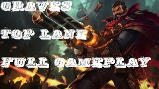 Graves Top Lane Full Gameplay by Impact Season 6 Patch 61 [upl. by Areis]