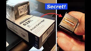 Printer Ink  Secret to Make your InkJet Cartridge Last Longer [upl. by Enwad727]