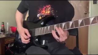 Avenged sevenfold  buried alive solo guitar ifeelgood guitarmusic music guitarsolo love [upl. by Ziguard]