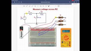 Building circuits on breadboard for beginners [upl. by Ahsanat]