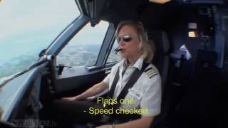 Pilotseyetv  Swiss Airbus A340 Zurich Departure English Subtitles [upl. by Tama]