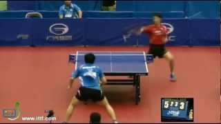 Japan Open 2012  Muramatsu Vs Li Hu [upl. by Astrid474]