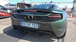 730HP McLaren 650S with Sievers Tuning Race Exhaust [upl. by Hcib]