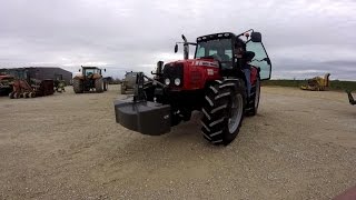 Massey Ferguson 6465  GoPro [upl. by Snapp]