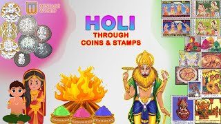 HOLI THROUGH COINS amp STAMPS [upl. by Suzette]