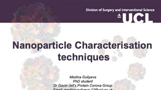 Nanoparticle characterisation techniques [upl. by Kiehl370]