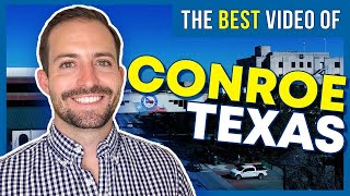 Conroe Texas  The BEST video TOUR  VLOG for moving to Conroe Texas [upl. by Pennington]