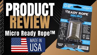 Bugout Bag  Micro Ready Rope  Product Review [upl. by Cr]