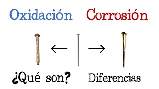 🔥Diferencias entre Oxidación y Corrosión🔥 Fácil y Rápido QUÍMICA [upl. by Izmar]