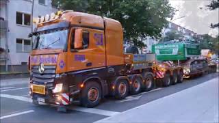 VIDEO 12 MAN mit Bagger und Tieflader [upl. by Yentuoc868]