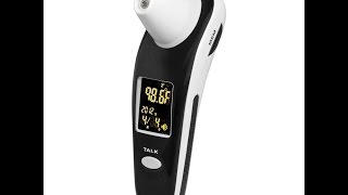 DigiScan Ear and Forehead Function Thermometer [upl. by Christensen775]