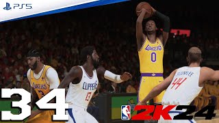 Bronny James NBA 2K24 My Career 34  Game 3 Conf Finals [upl. by Beryle]